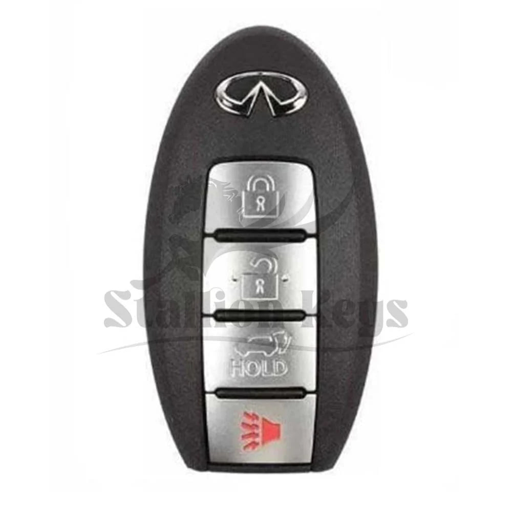 2016-2018 Infiniti QX60 / 4-Button Smart Key / PN: 285E3-9NF4A / KR5S180144014 / IC 204 / OEM REFURB 2016-2018 Infiniti QX60 / 4-Button Smart Key / PN: 285E3-9NF4A / KR5S180144014 / IC 204 / OEM REFURB